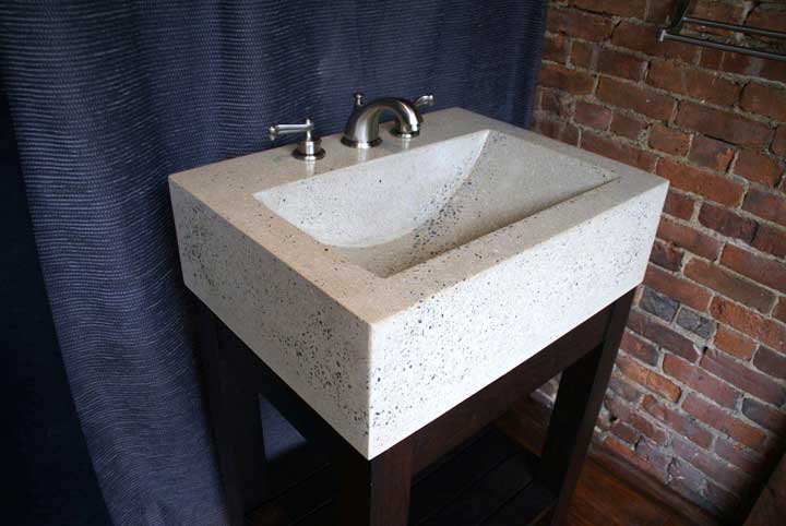 Concrete Bathroom Countertops Image Of Bathroom And Closet