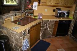 kitchen featuring stonehenge countertop