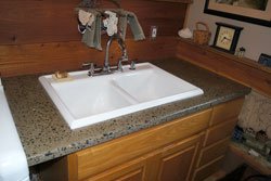 Concrete Laundry Room Countertop