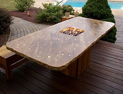 kitchen featuring stonehenge countertop