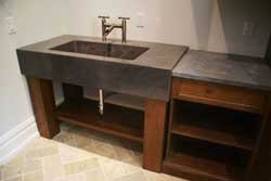 kitchen featuring stonehenge countertop