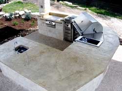 kitchen featuring stonehenge countertop